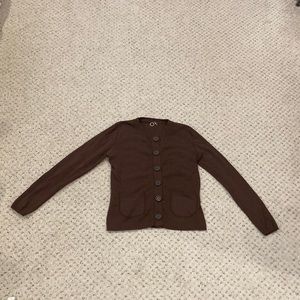 Woman’s Brown Cardigan